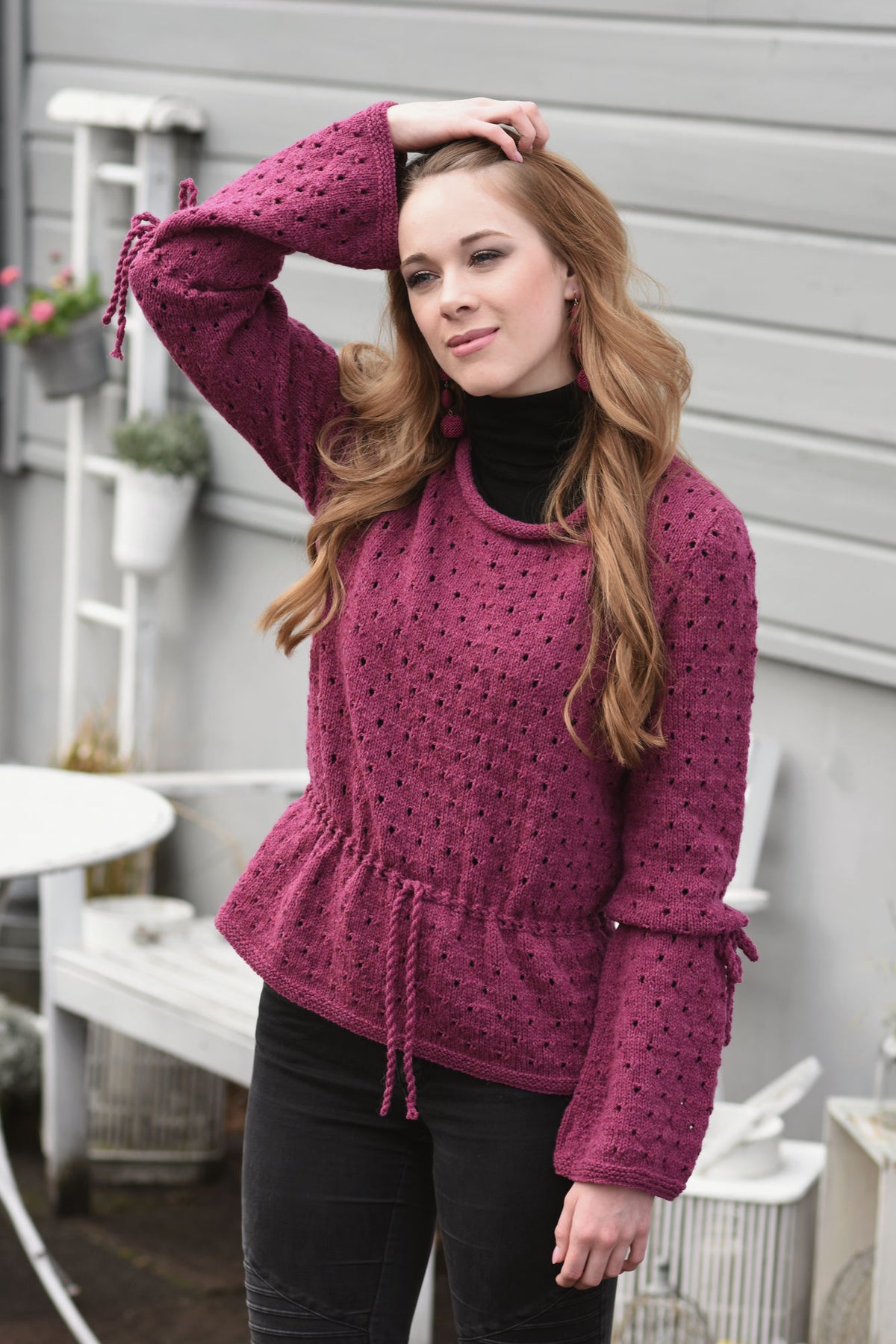 Pullover Svenja, Strickmodell in einer weiteren Ansicht