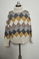 Entrelac Pullover Taken, Strickmodell in einer weiteren Ansicht