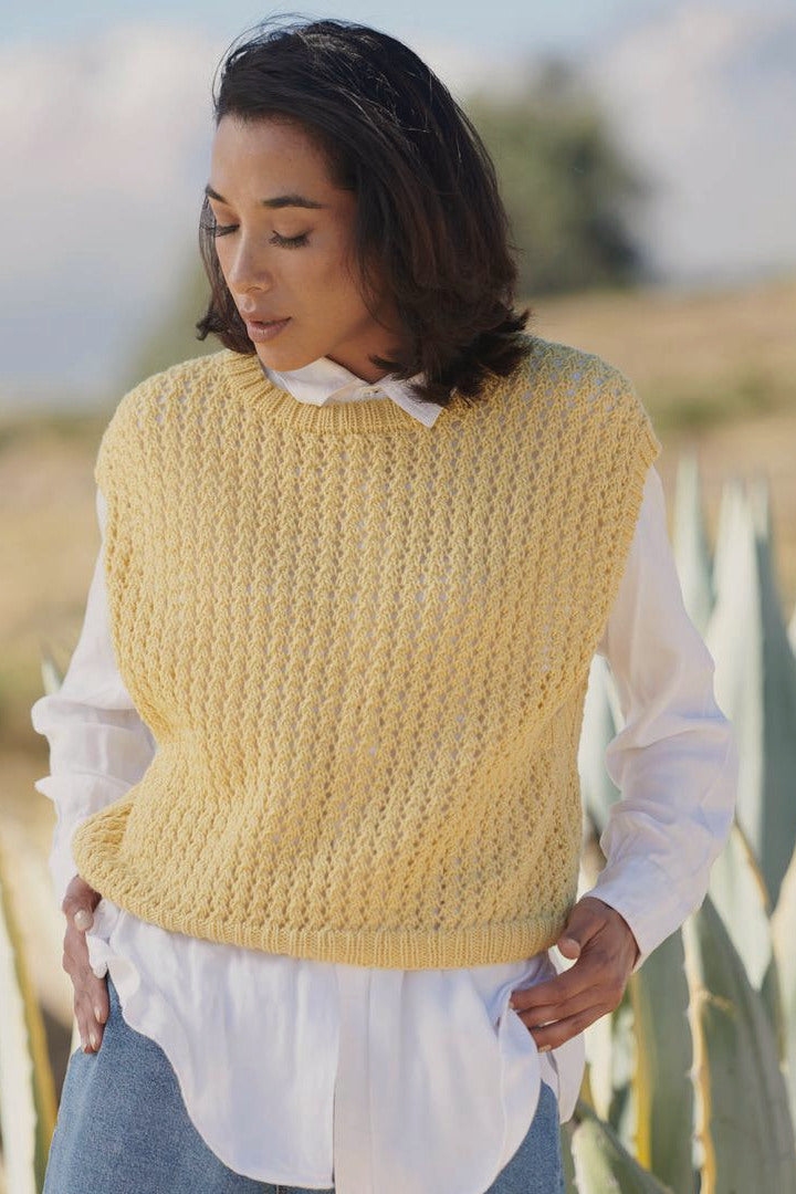 Pullunder Alessia, Strickmodell in einer weiteren Ansicht