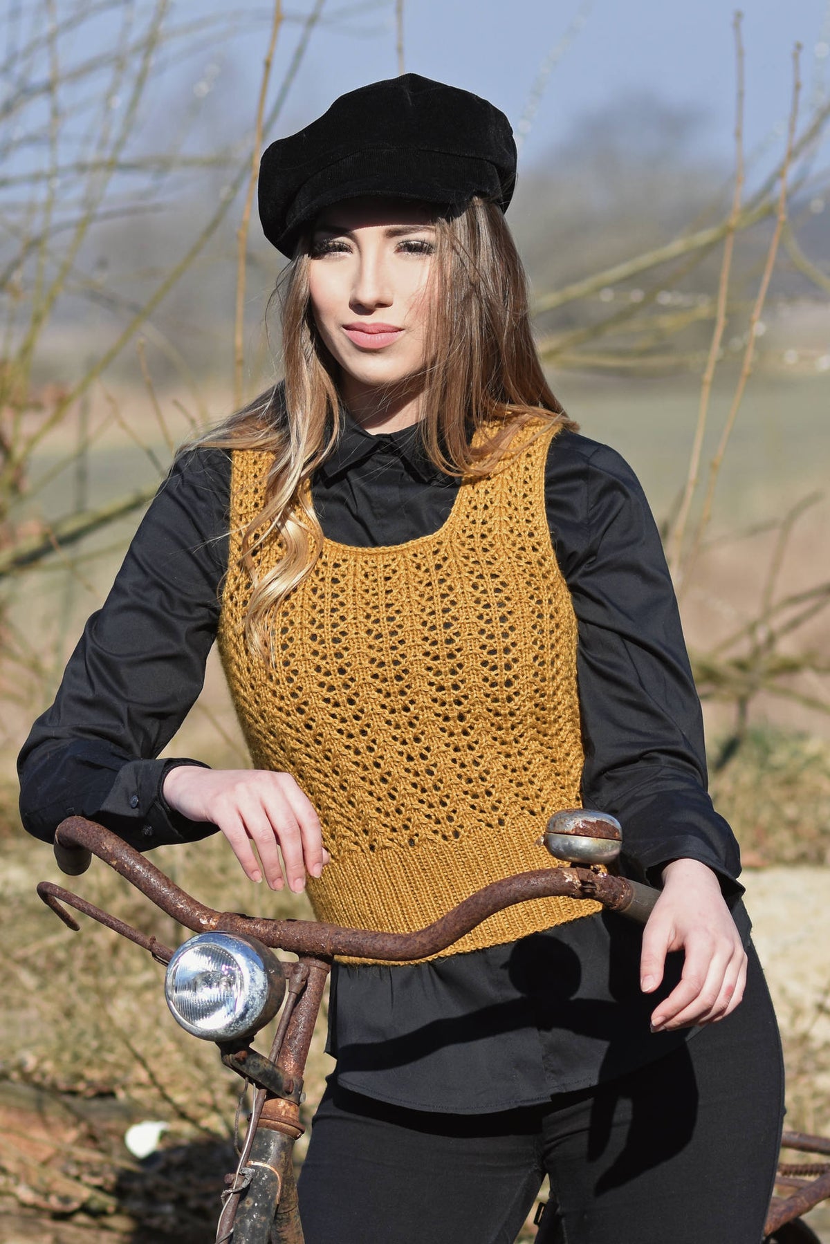 Pullunder Merrit, Strickmodell in einer weiteren Ansicht