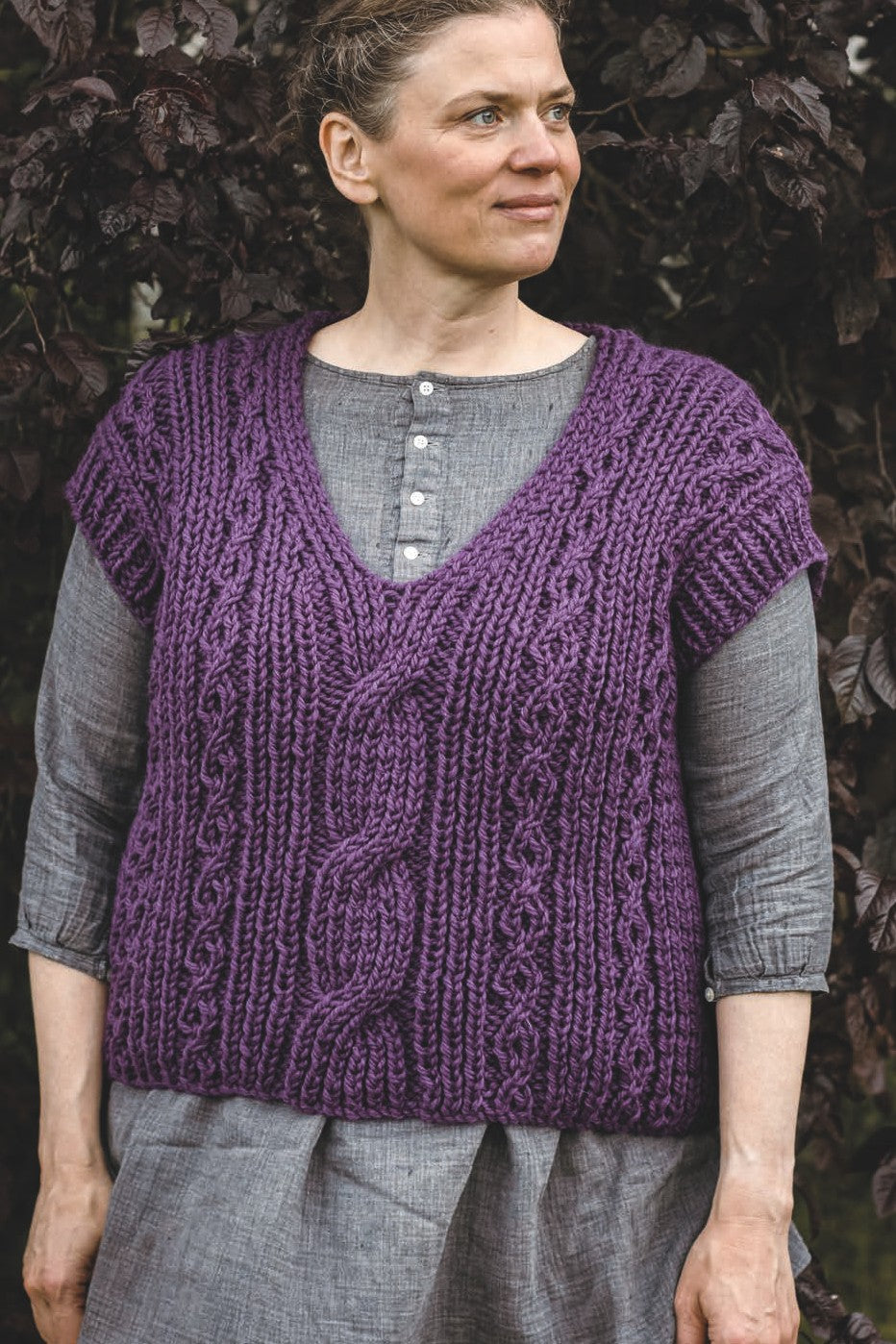 Pullunder Ringmer, Strickmodell in einer weiteren Ansicht