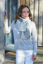 Schal Josefa, Strickmodell in einer weiteren Ansicht