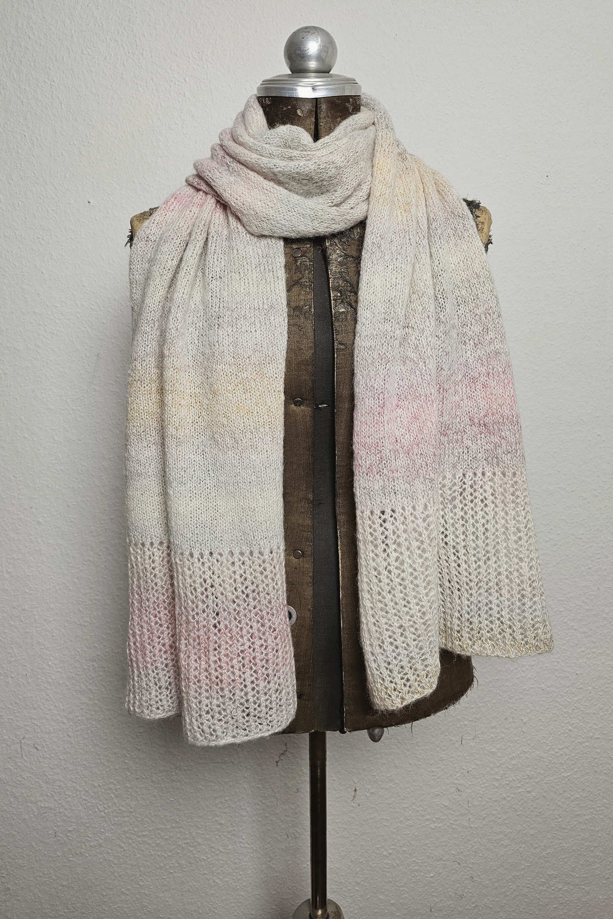 Schal Marieke, Strickmodell in einer weiteren Ansicht