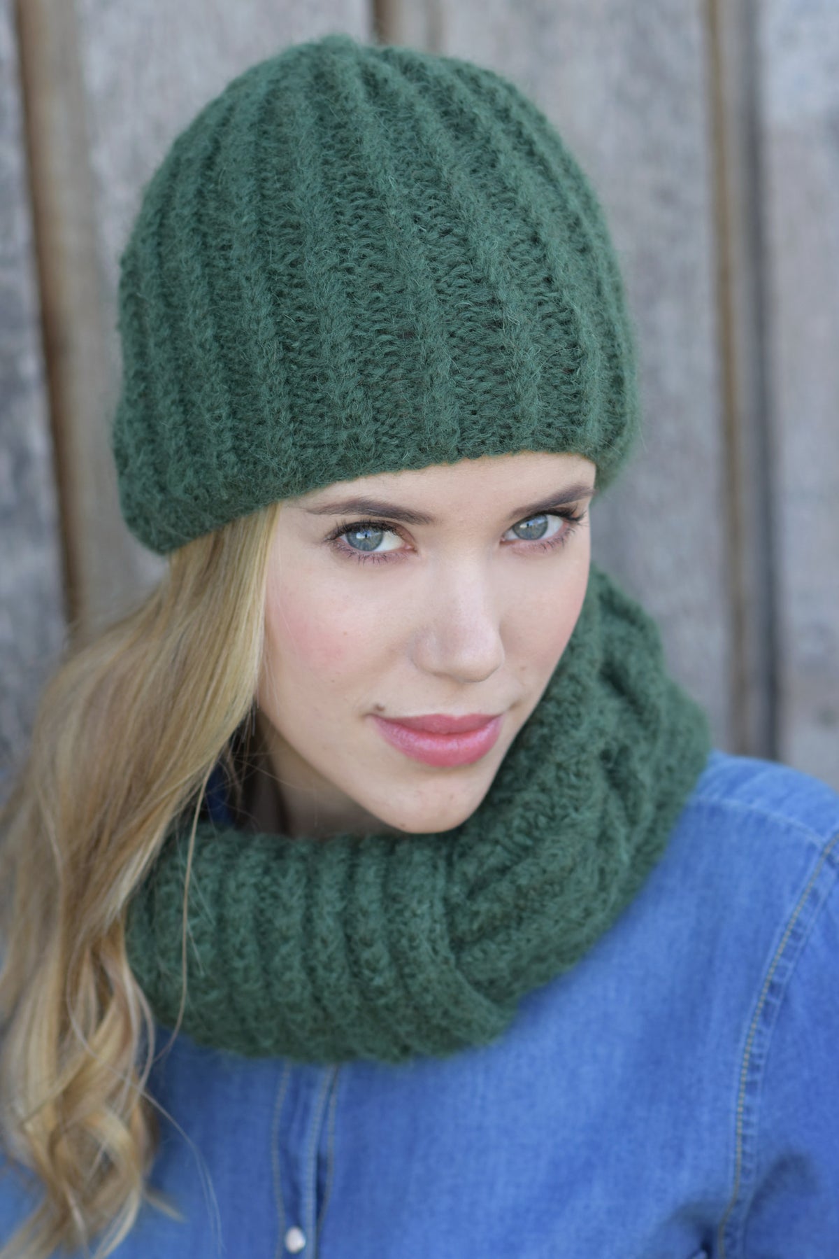 Mützen Set Mia, Strickmodell in einer weiteren Ansicht