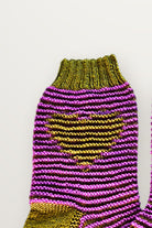 Socken Astral - Stern & Herz, Detail