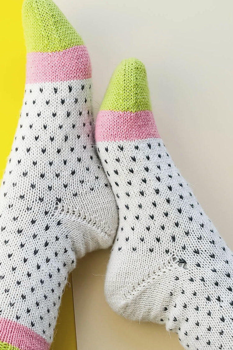 Socken Fruity Drachenfrucht, Detail