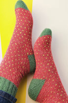 Socken Fruity Erdbeere, Detail