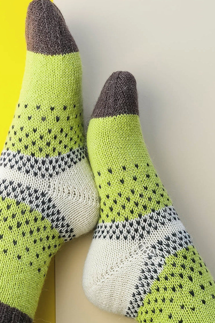 Socken Fruity Kiwi, Detail