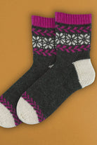 Socken Primavera, Strickmodell in einer weiteren Ansicht