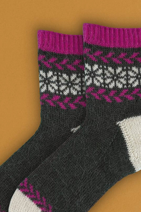 Socken Primavera, Detail