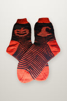 Socken Pumpkin & Witch - Halloween - Kürbis & Hexenhut, Strickmodell in einer weiteren Ansicht