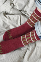 Socken Tannenparade, Detail