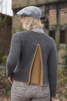 Strickset Jacke Vroni: Strickanleitung und Wolle Semilla Melange von BC Garn