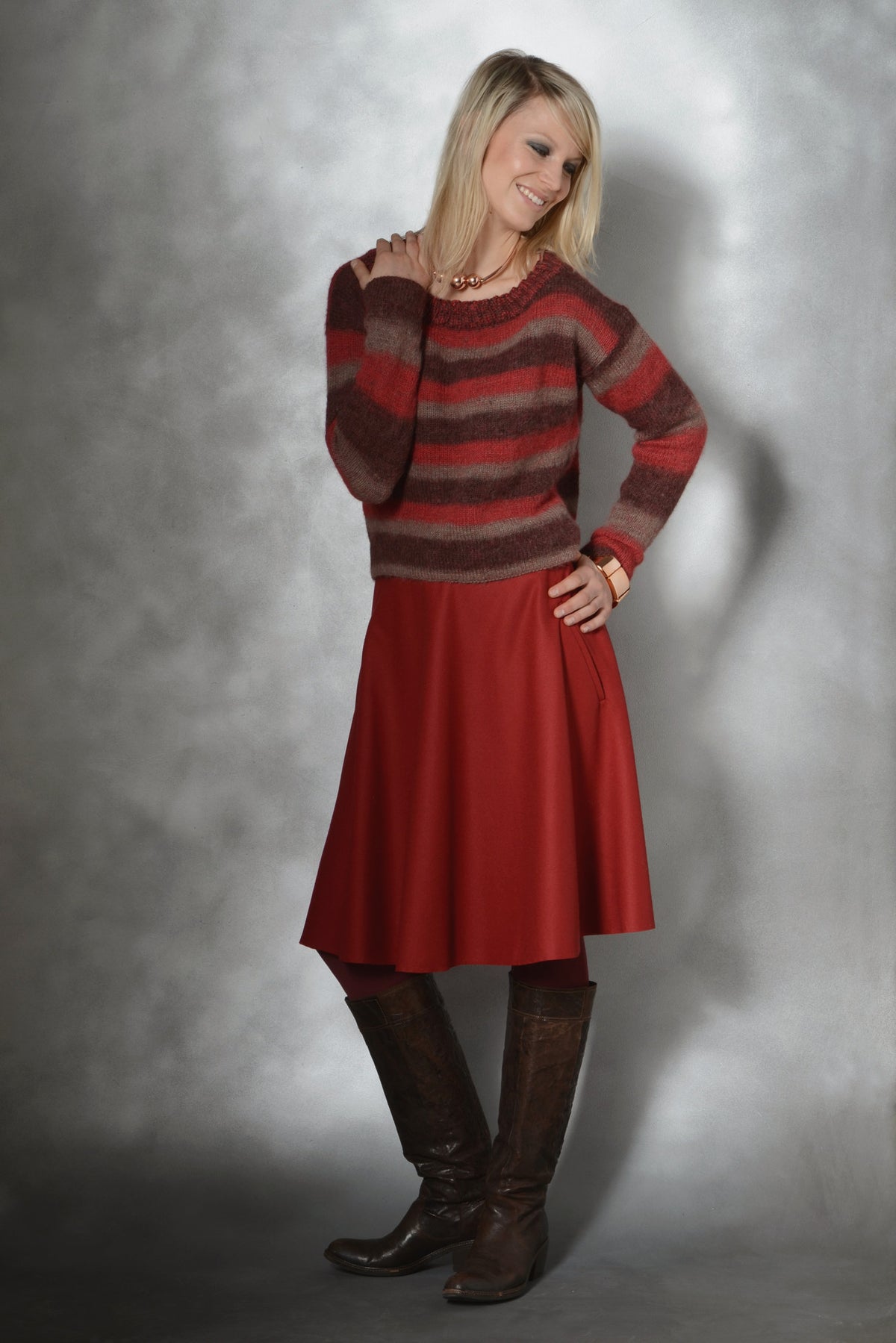 Pullover Mila, Strickmodell in einer weiteren Ansicht 2