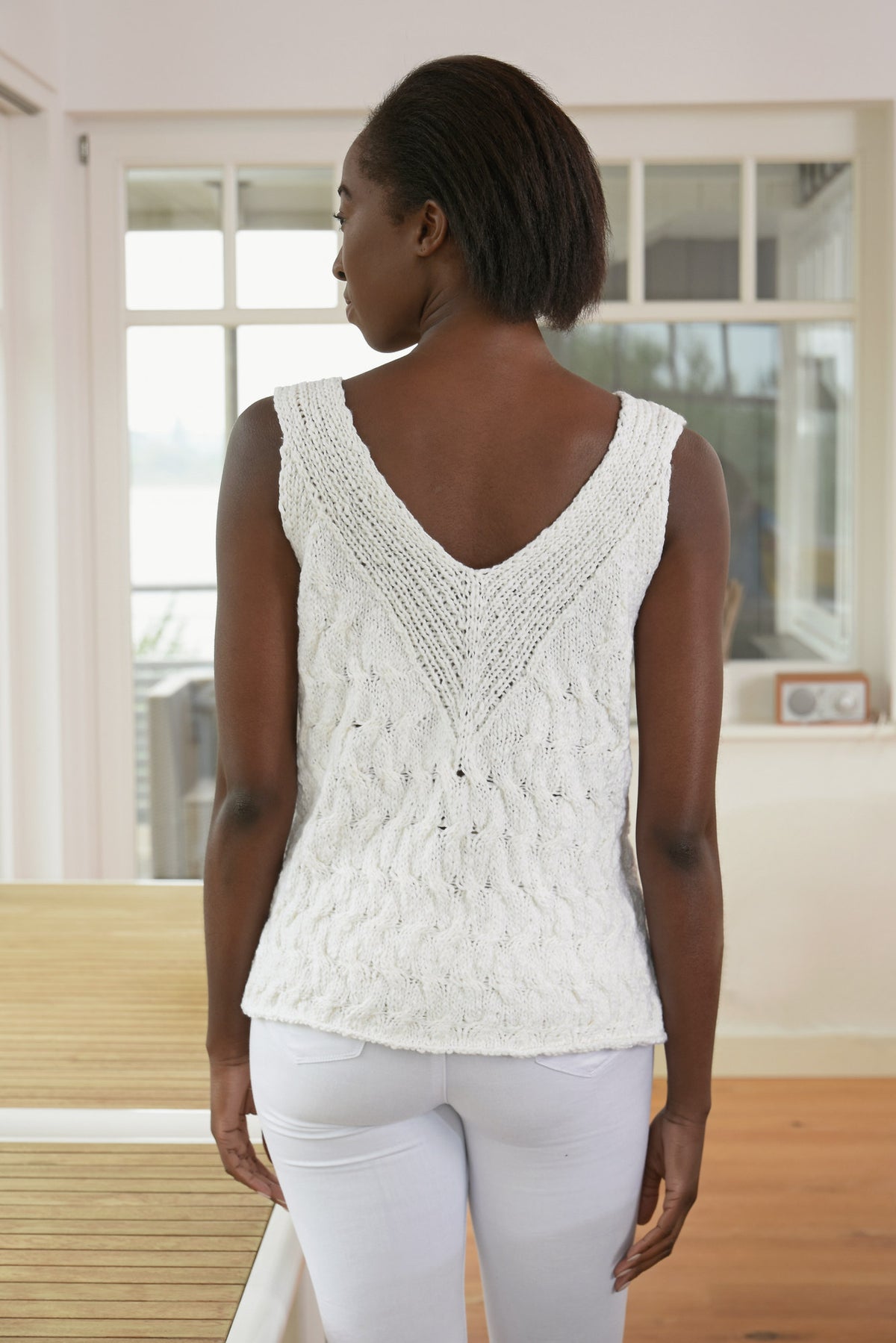 Top Bonita, Strickmodell in einer weiteren Ansicht