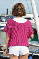 Pullover Zinnia, Strickmodell in einer weiteren Ansicht