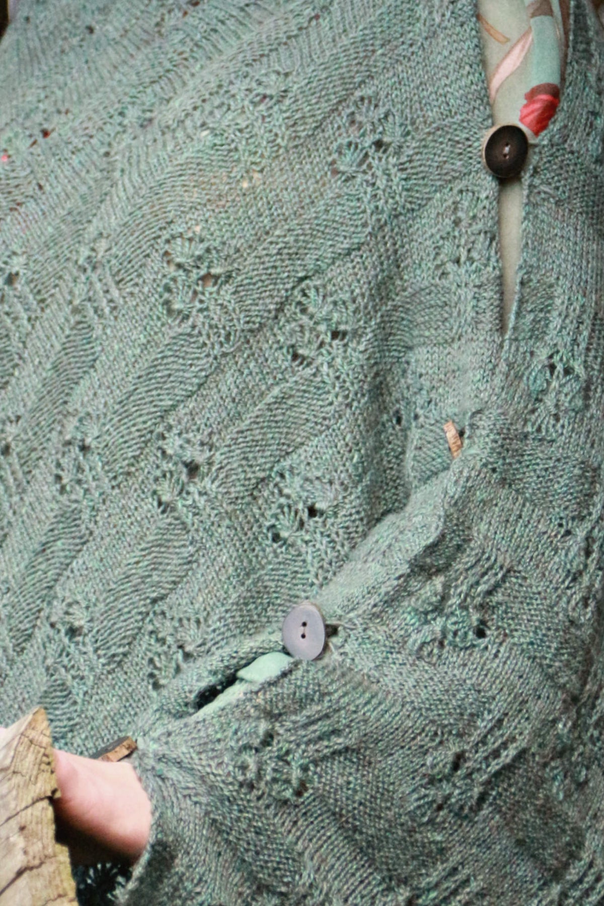 Tuch Bedelia, Detail