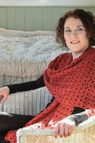 Tuch Birte, Strickmodell in einer weiteren Ansicht
