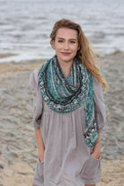 Tuch Emilia, Strickmodell in einer weiteren Ansicht 2