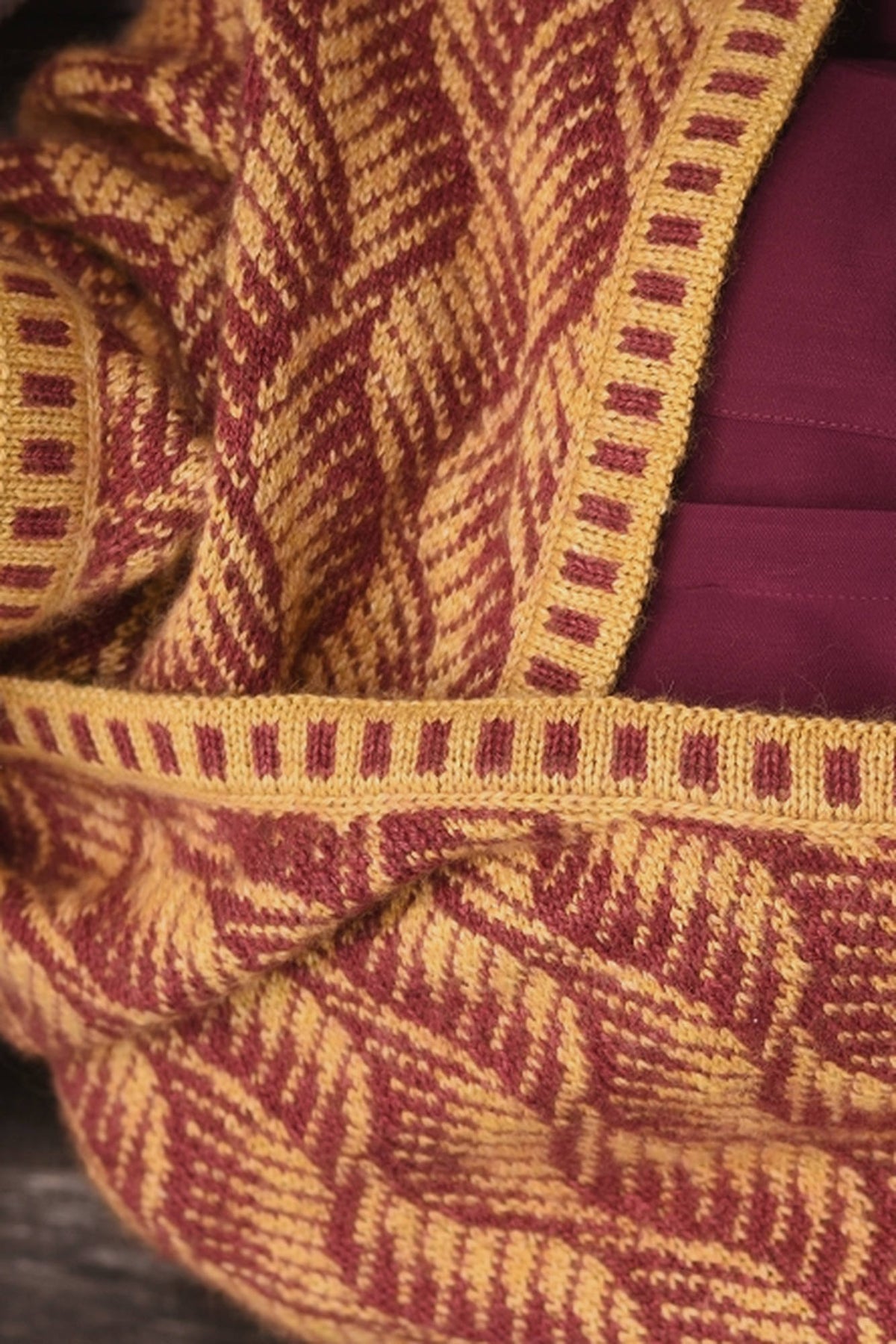 Tuch Svantje, Detail