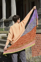 Tuch Venja, Strickmodell in einer weiteren Ansicht