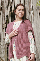 Weste Isleen, Strickmodell in einer weiteren Ansicht