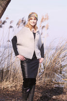 Weste Oriana, Strickmodell in einer weiteren Ansicht