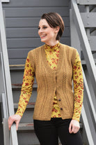 Weste Sigrun, Strickmodell in einer weiteren Ansicht