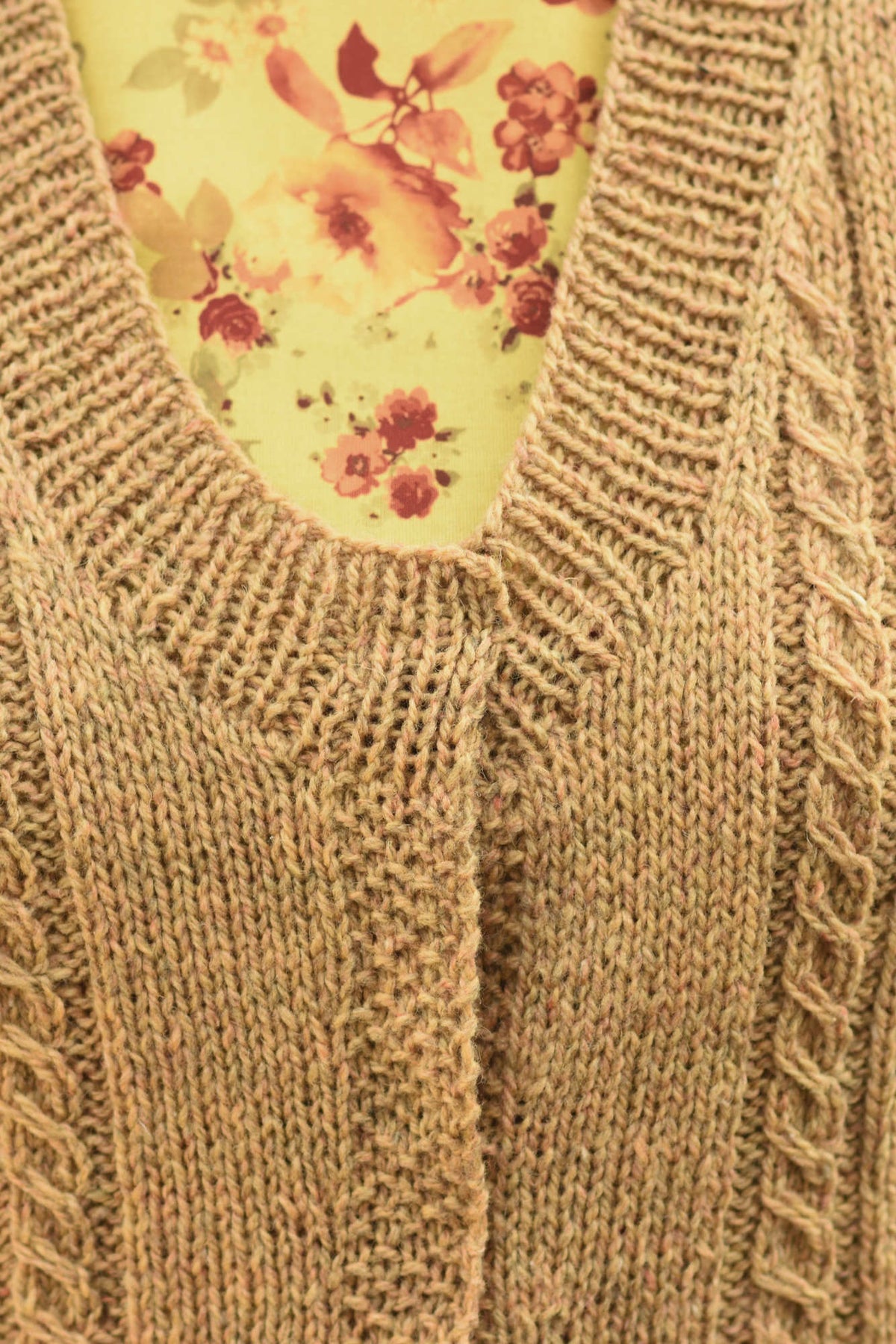 Weste Sigrun, Detail